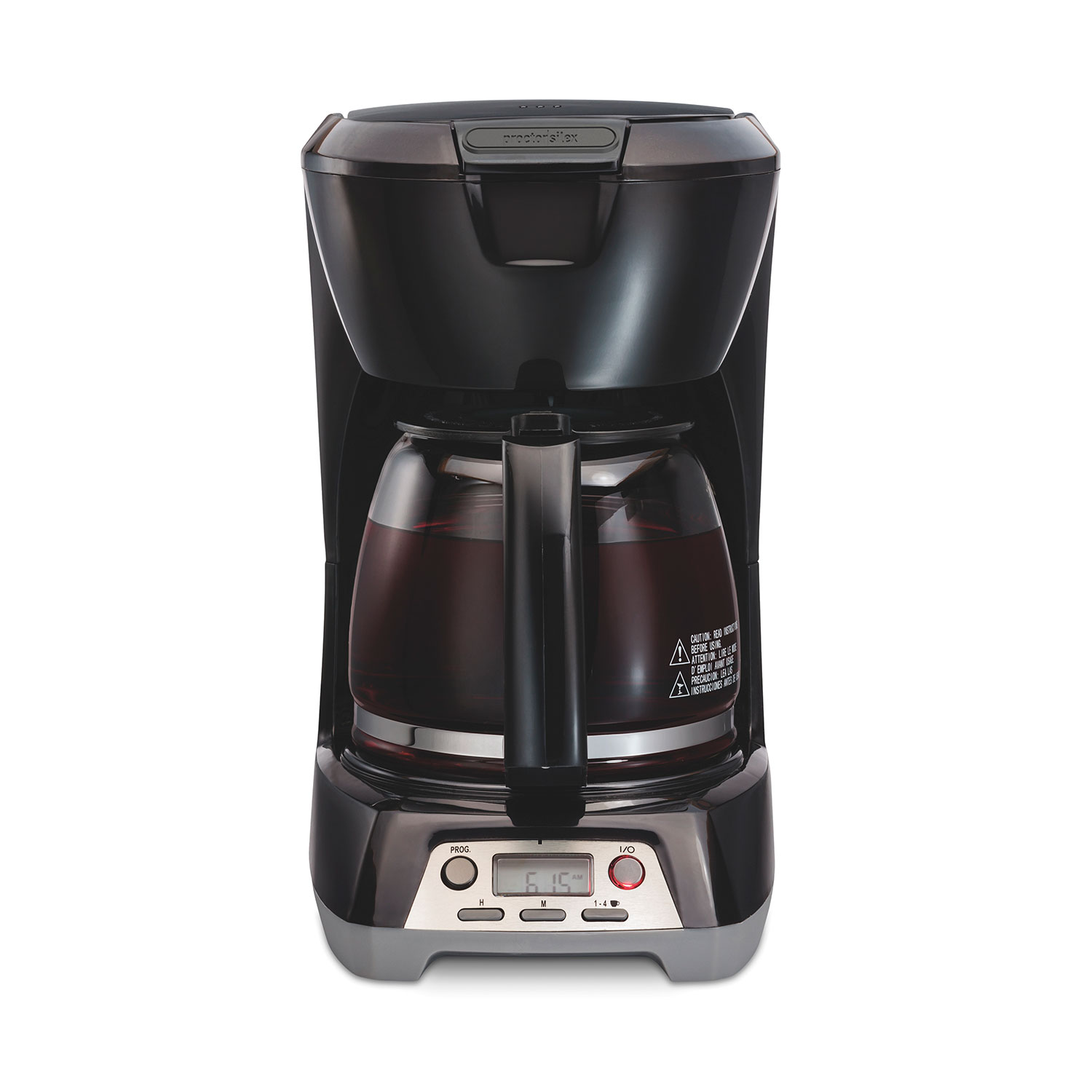 12 Cup Programmable Coffee Maker with Small Batch Setting - 43672PS Small Size